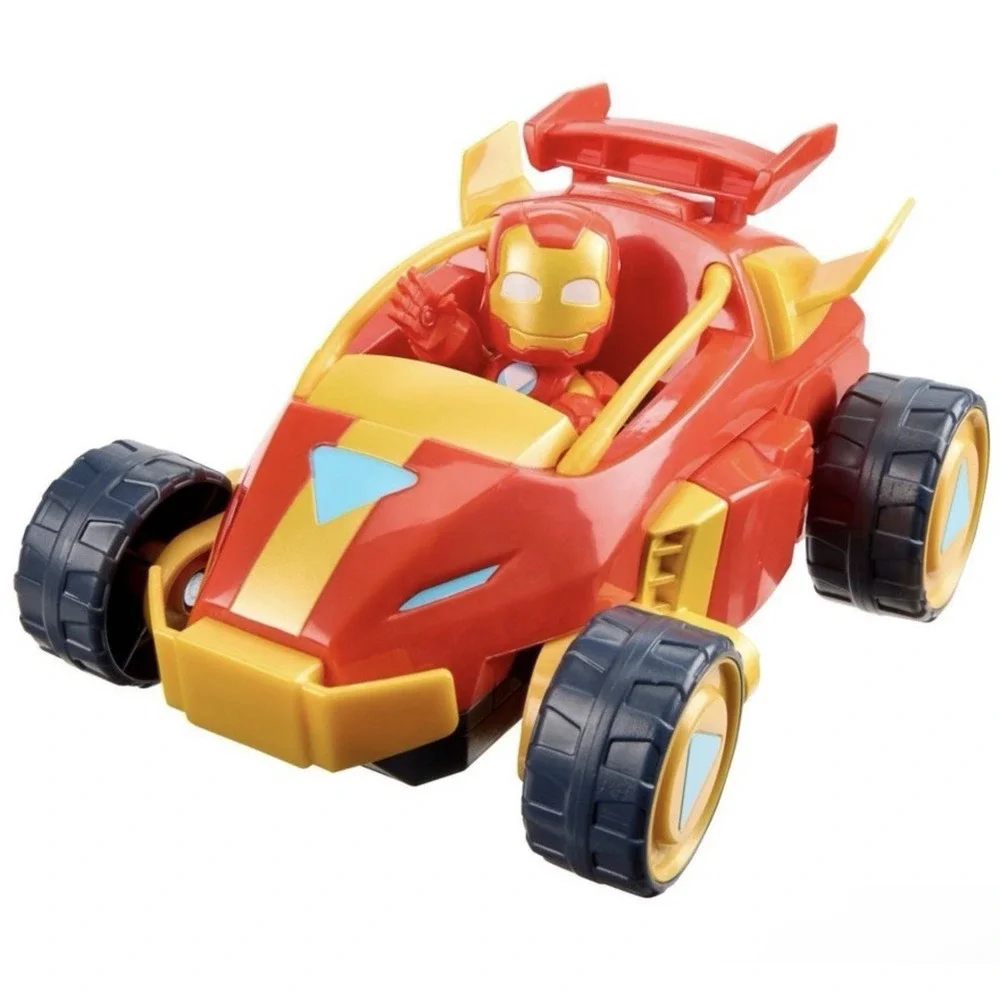 NEW Marvel Iron Man & his Awesome Friends 2-in-1 Mech Suit & Vehicle Boys Gift